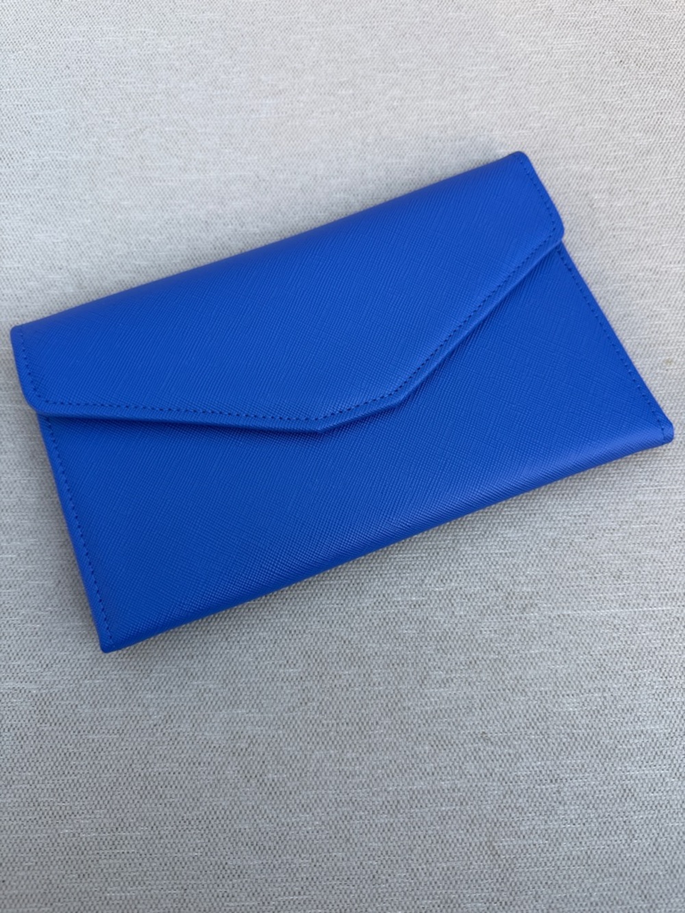 ZOPPEN Travel Wallet Organizer Blue Envelope Style